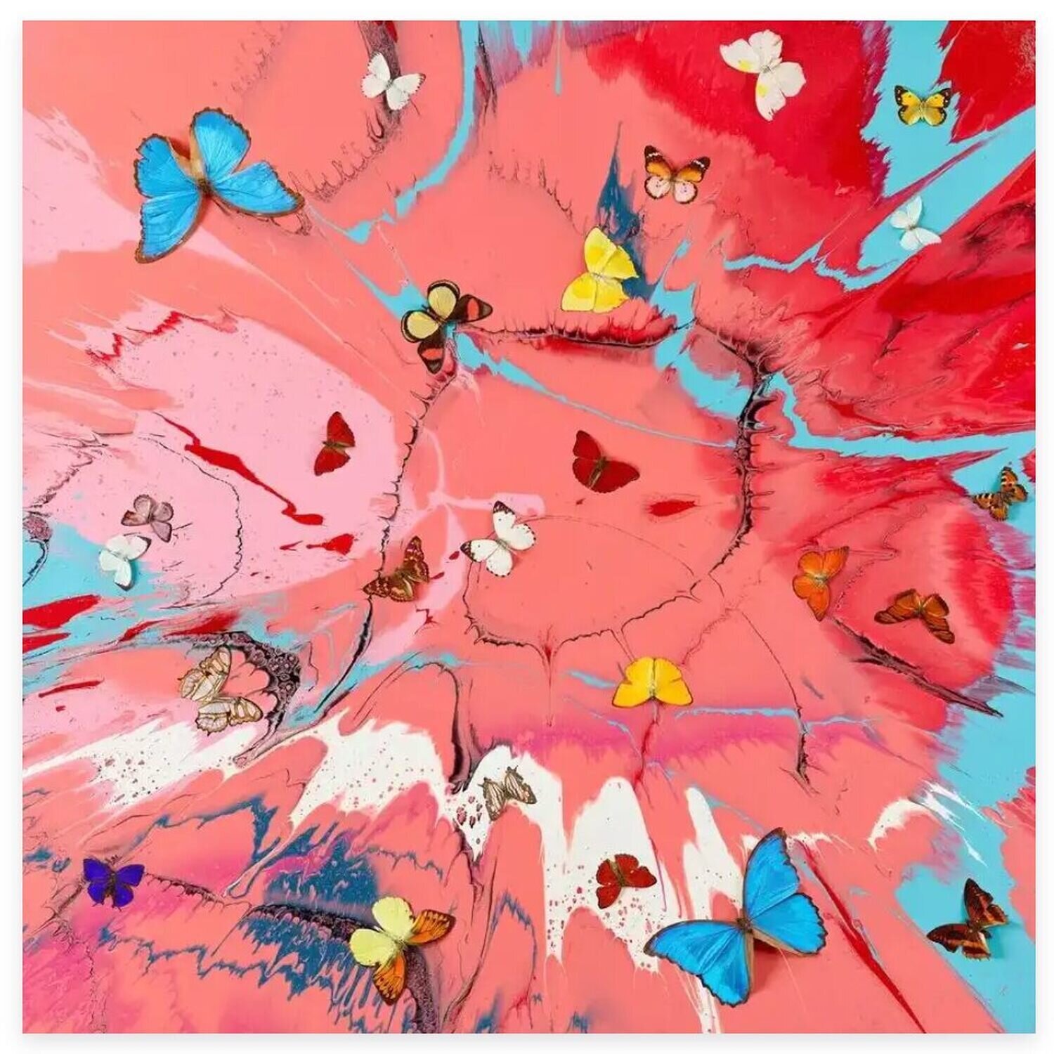 Dreams / H19-2 - Angelic Seraph Damien Hirst Stampa in vendita