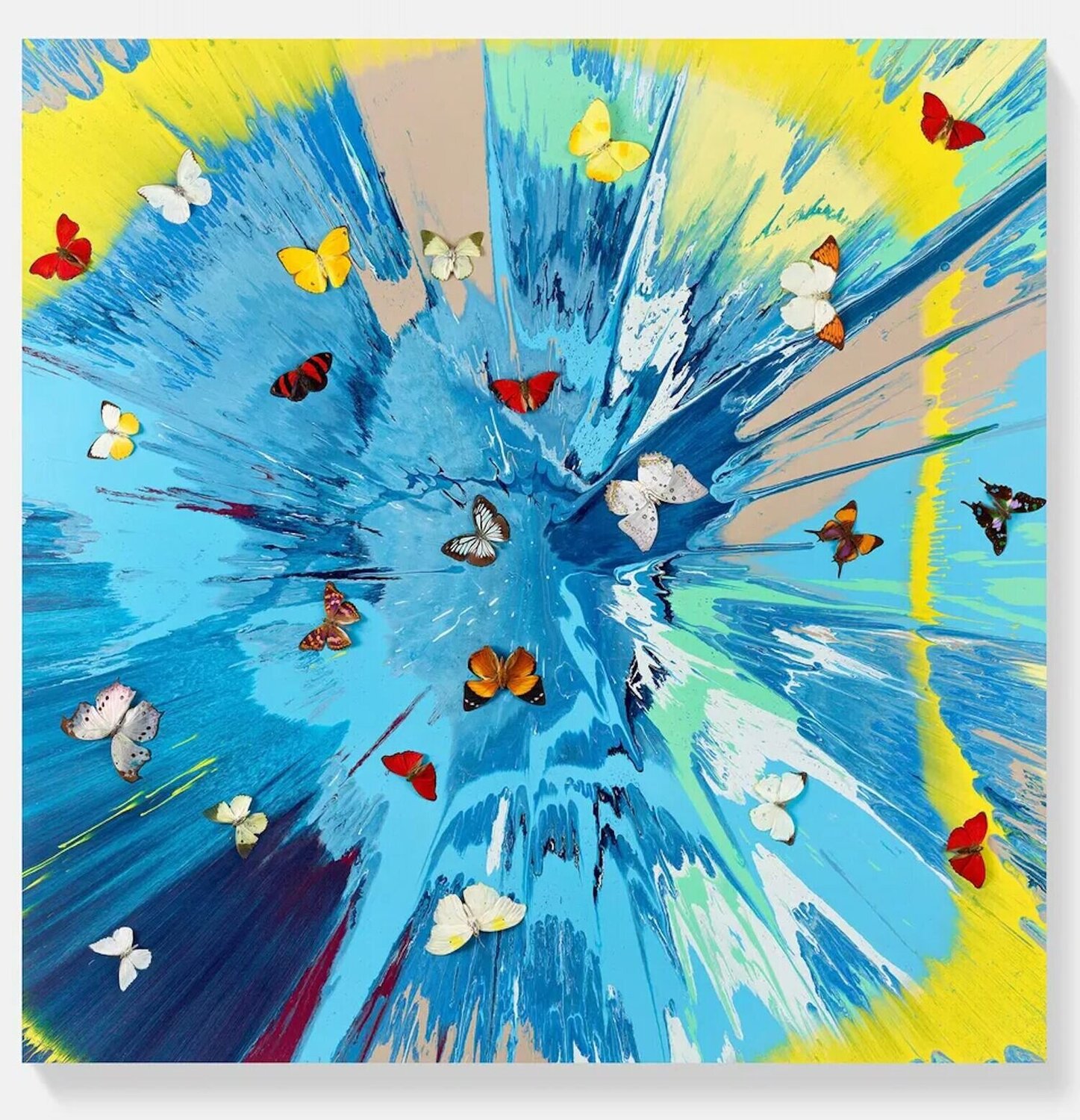 Dreams / H19-3 - Luna Chrysalis Damien Hirst Druck zu verkaufen