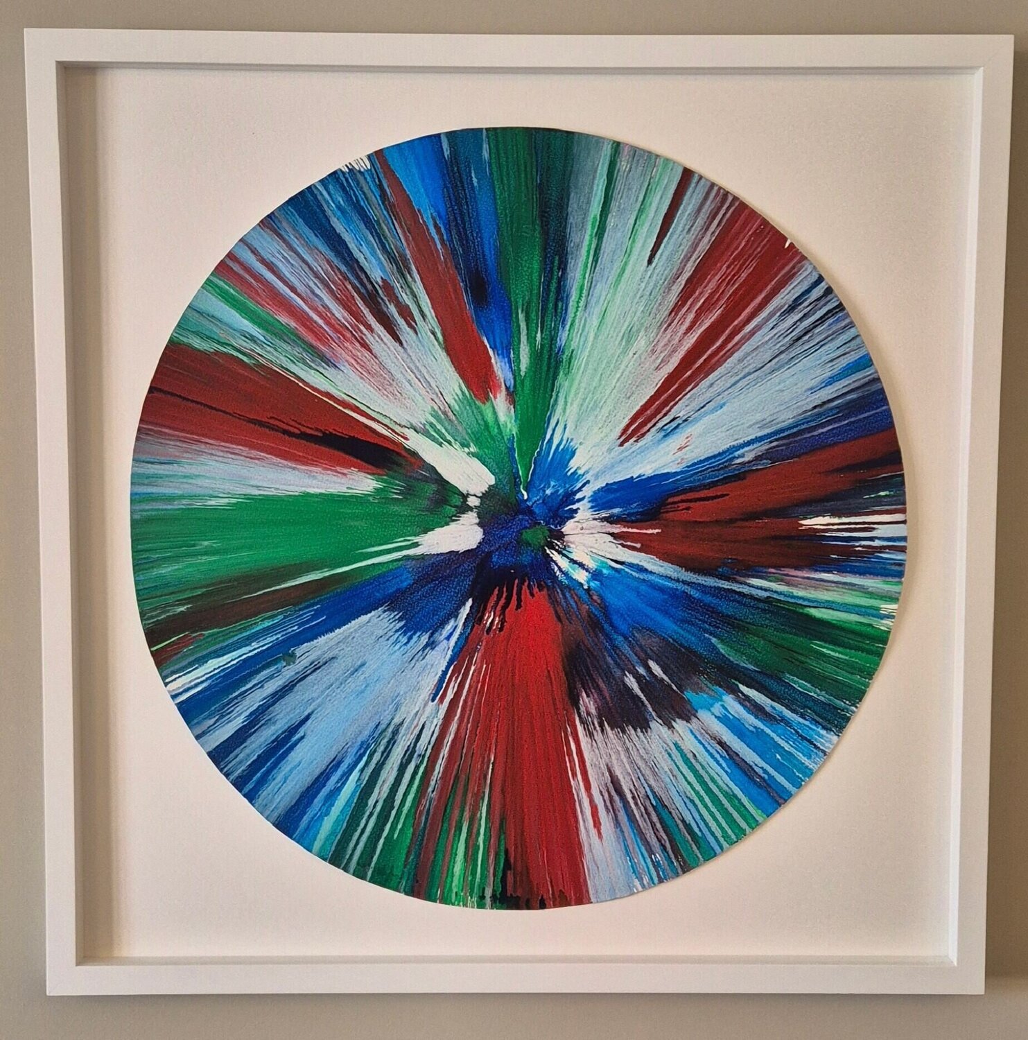 Untitled (spin) Damien Hirst Pintura original en venta