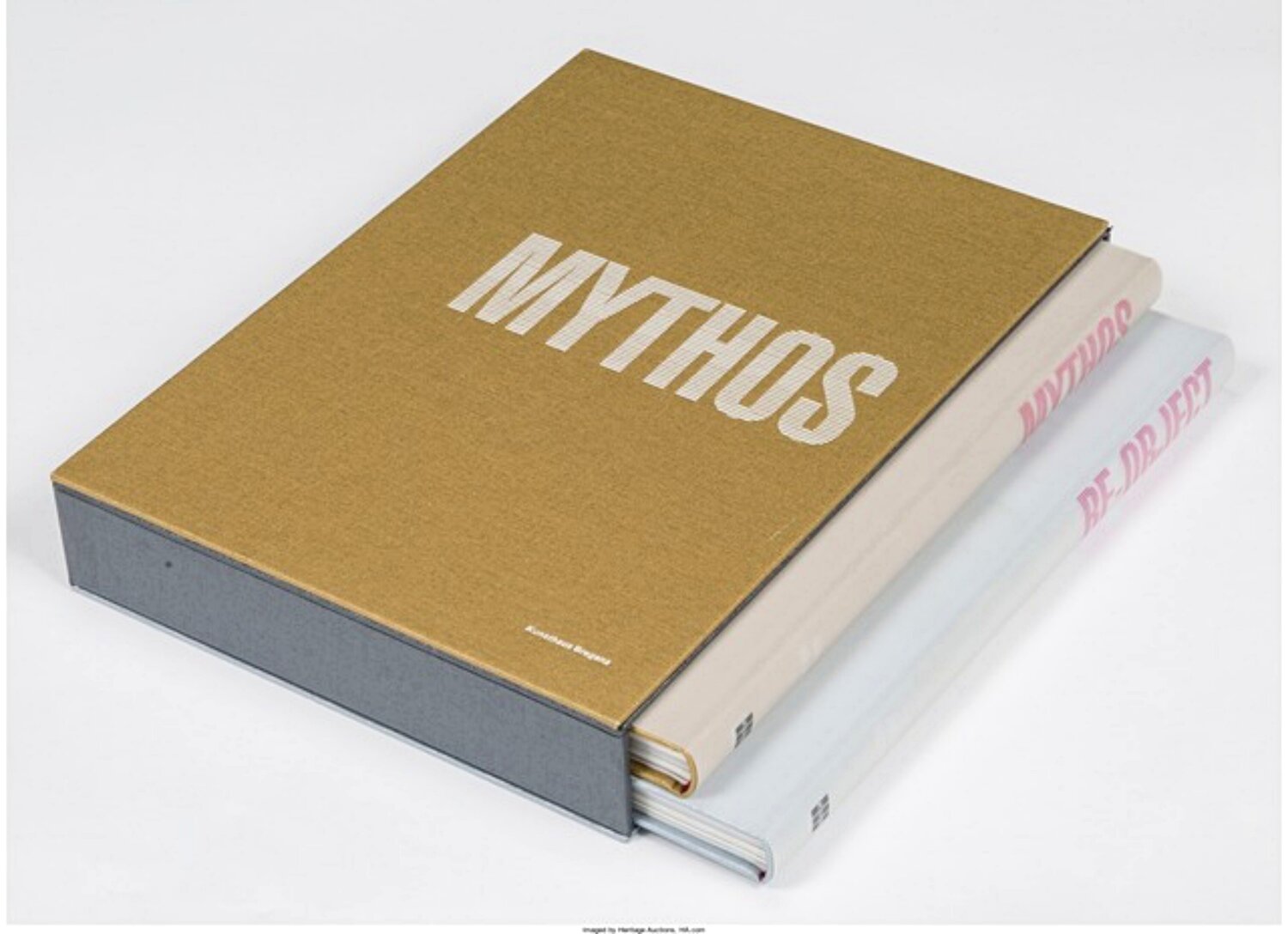 Damien Hirst -  Jeff Koons - Matthew Barney - Gerhard Merz - Douglas Gordon - Mythos/Re-Objects, hand signed by each these five (5) artists. Damien Hirst Édition à vendre