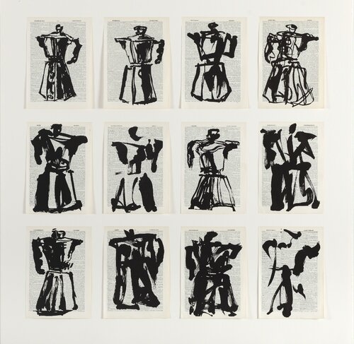 Universal Archive (Twelve Coffee Pots) van William Kentridge, Afdruk te koop op Singulart