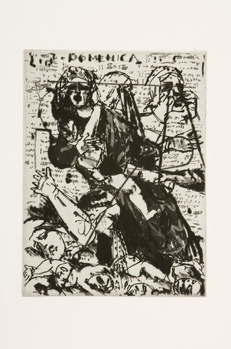 L'Inesorabile Avanzata: Massacre of the Innocents van William Kentridge, Afdruk te koop op Singulart