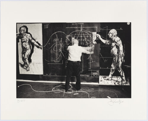 Studio Life: Third Angle Projection van William Kentridge, Afdruk te koop op Singulart