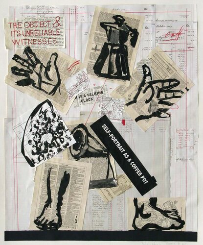 Self Portrait as a Coffee Pot van William Kentridge, Werk op papier te koop op Singulart
