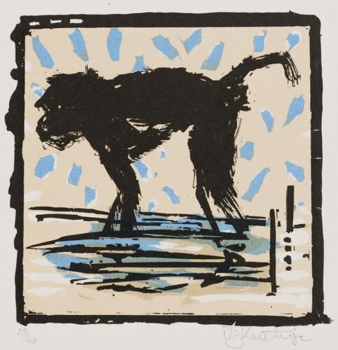 Baboon van William Kentridge, Afdruk te koop op Singulart