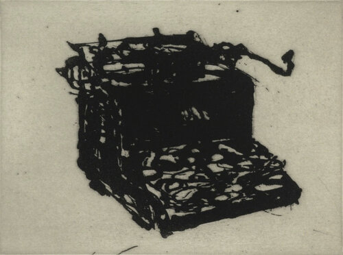Typewriter V van William Kentridge, Afdruk te koop op Singulart