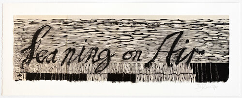 Leaning on Air van William Kentridge, Afdruk te koop op Singulart