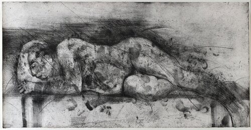 Sleeper I van William Kentridge, Afdruk te koop op Singulart