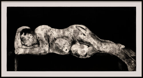 Sleeper - Black van William Kentridge, Afdruk te koop op Singulart