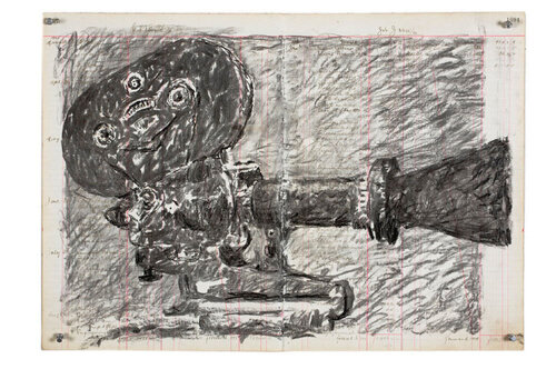 Camera (Central Boiler Station) van William Kentridge, Werk op papier te koop op Singulart