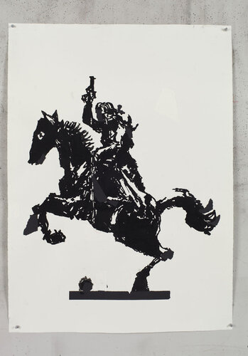 Anita Garibaldi van William Kentridge, Werk op papier te koop op Singulart