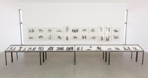 Triumphs and Laments Frieze I van William Kentridge, Werk op papier te koop op Singulart
