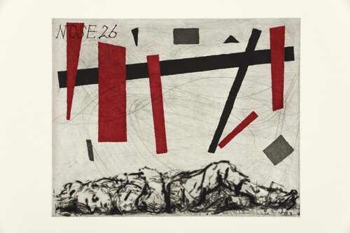 Nose 26 van William Kentridge, Afdruk te koop op Singulart
