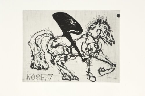 Nose 7 van William Kentridge, Afdruk te koop op Singulart