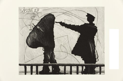 Nose 29 van William Kentridge, Afdruk te koop op Singulart