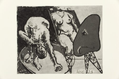 Nose 23 van William Kentridge, Afdruk te koop op Singulart