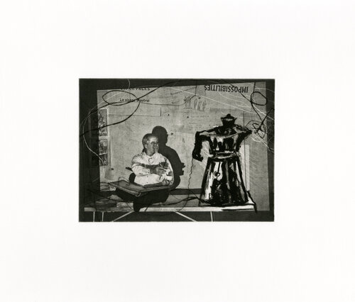 Scribe 2 van William Kentridge, Afdruk te koop op Singulart