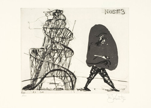 Nose 3 (from Nose) van William Kentridge, Afdruk te koop op Singulart