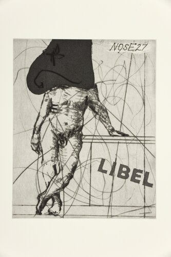 Nose 27 van William Kentridge, Afdruk te koop op Singulart