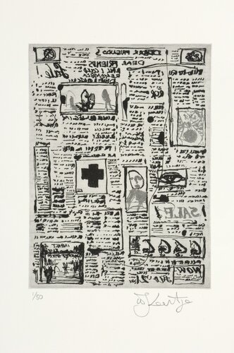 Nose 5 van William Kentridge, Afdruk te koop op Singulart