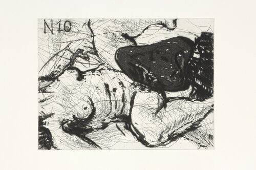Nose 10 van William Kentridge, Afdruk te koop op Singulart
