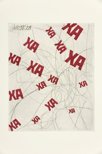 Nose 28 van William Kentridge, Afdruk te koop op Singulart