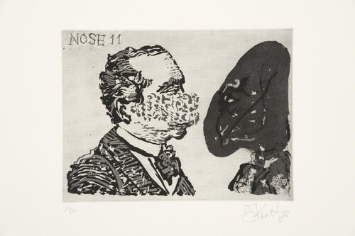 Nose 11 van William Kentridge, Afdruk te koop op Singulart