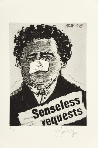 Nose 18 van William Kentridge, Afdruk te koop op Singulart