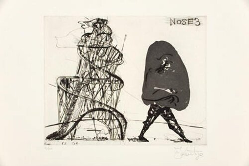 Nose 3 (from Nose) van William Kentridge, Afdruk te koop op Singulart