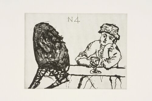 Nose 4 van William Kentridge, Afdruk te koop op Singulart
