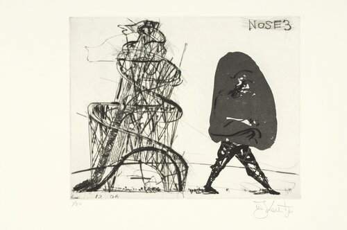 Nose 3 van William Kentridge, Afdruk te koop op Singulart