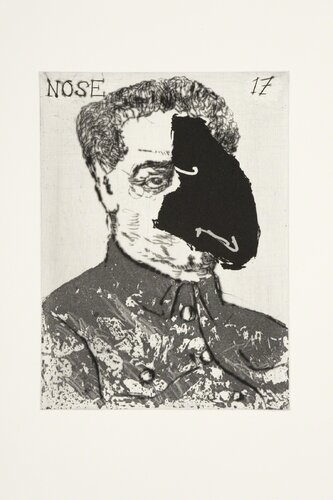 Nose 17 van William Kentridge, Afdruk te koop op Singulart