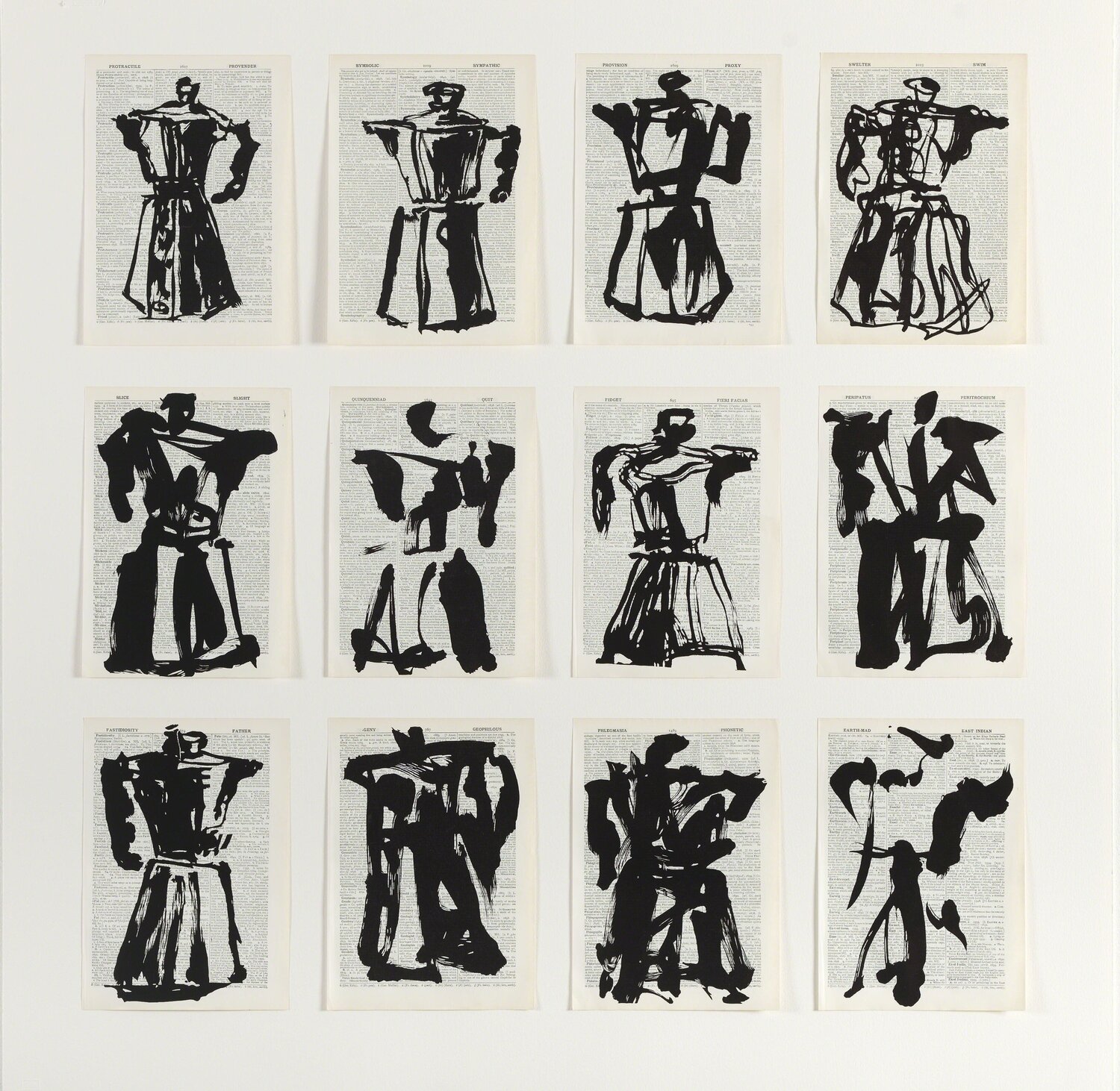 Universal Archive (Twelve Coffee Pots) William Kentridge