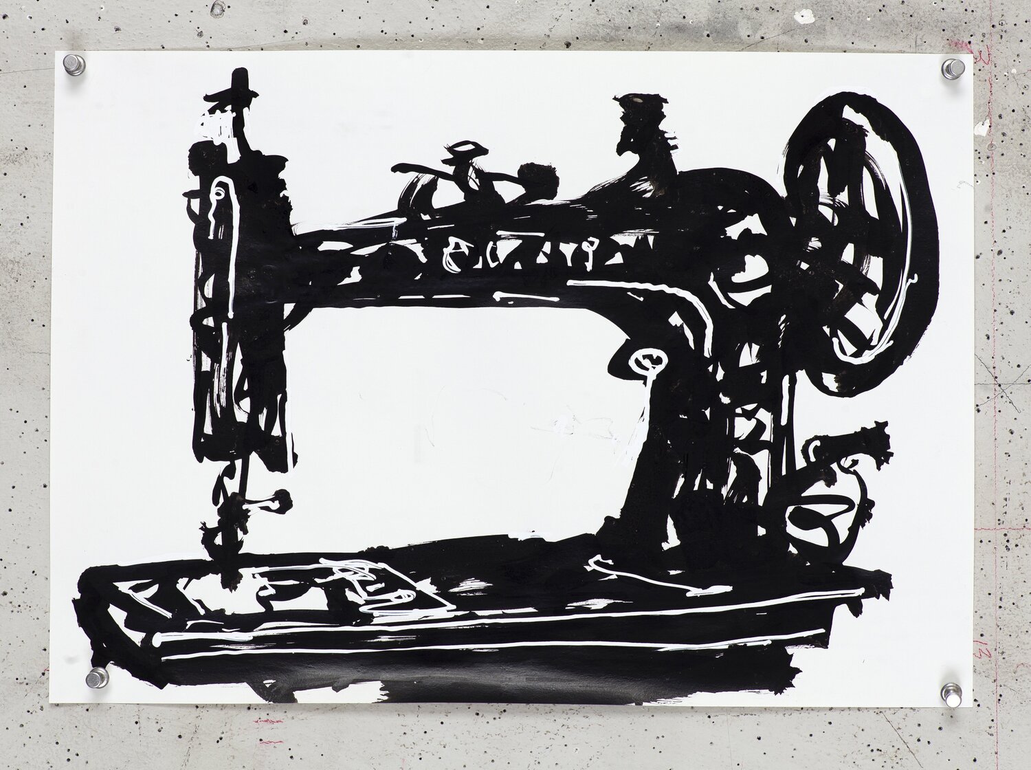 Triumphs and Laments Procession Silhouette 8 William Kentridge