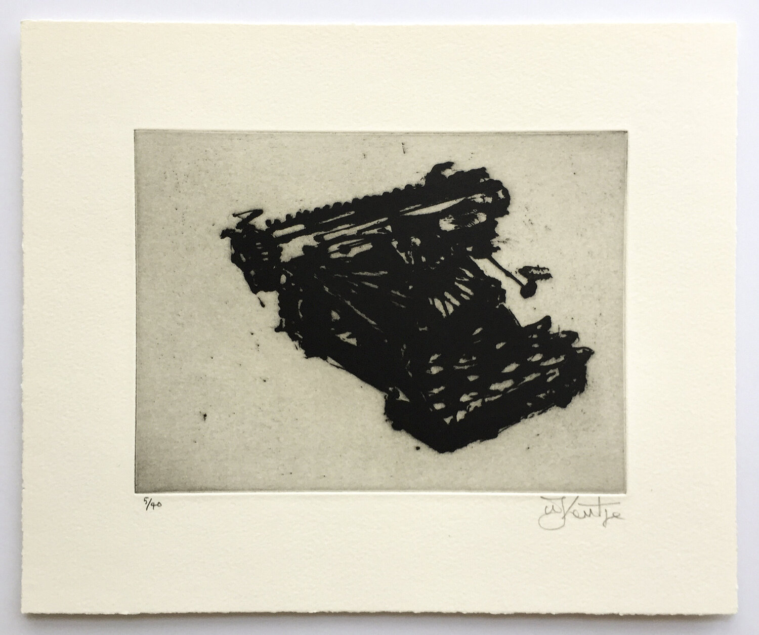 Typewriter VII William Kentridge