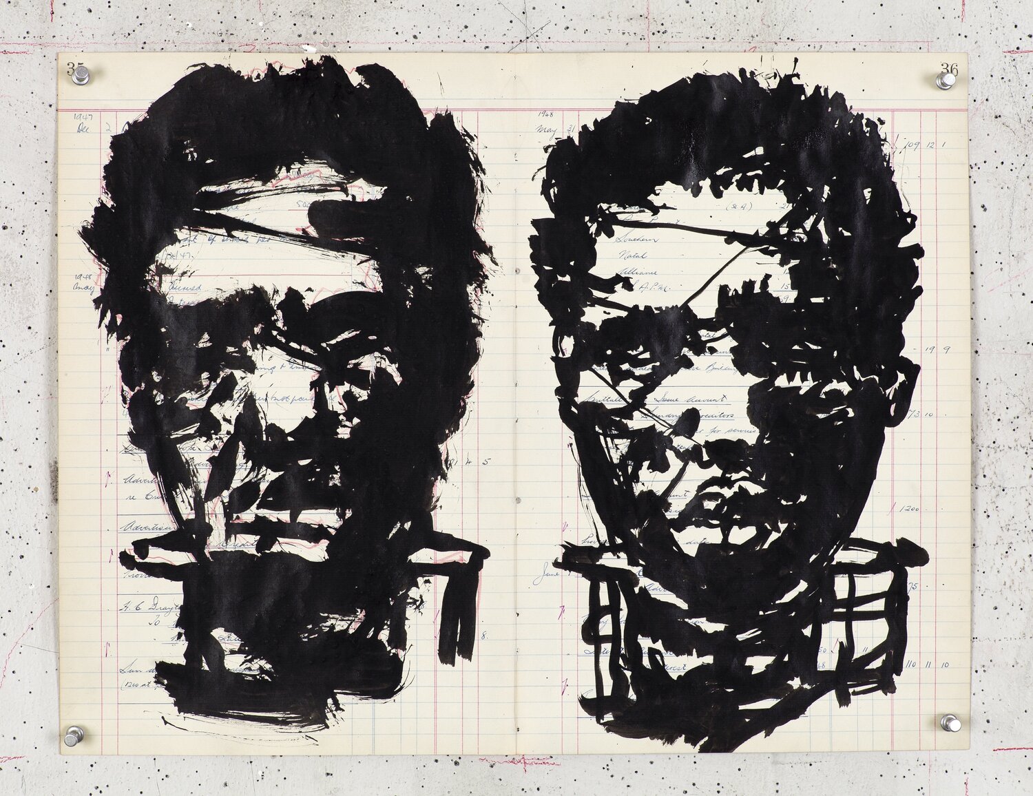 Triumphs and Laments Procession Silhouette 6 William Kentridge