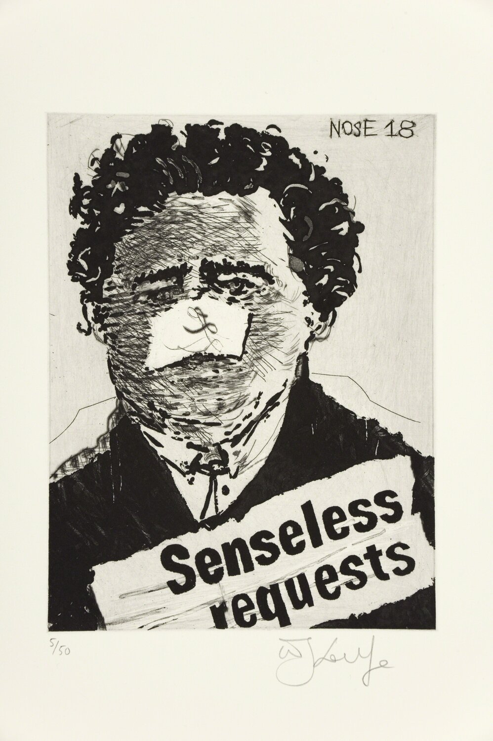 Nose 18 William Kentridge