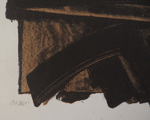 Gouache 13 van Pierre Soulages, Afdruk te koop op Singulart