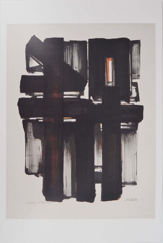 Lithographie 2 by Pierre Soulages, Print for Sale on Singulart