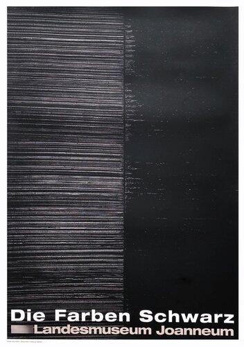 Expo 99 - Die Farben Schwarz by Pierre Soulages, Print for Sale on Singulart