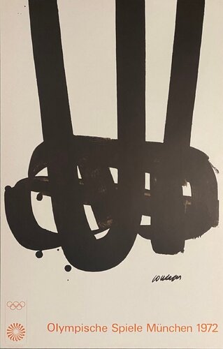 Munich Olympic Games by Pierre Soulages, Print for Sale on Singulart