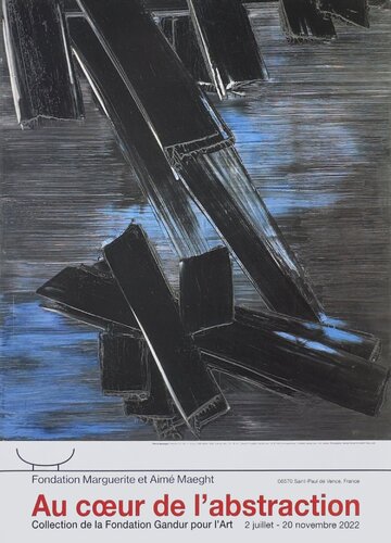 Expo 2022 - Fondation Maeght by Pierre Soulages, Print for Sale on Singulart