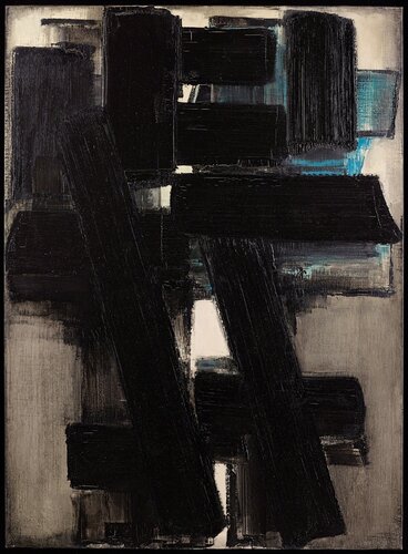 Peinture , 25 février 1955 by Pierre Soulages, Painting for Sale on Singulart