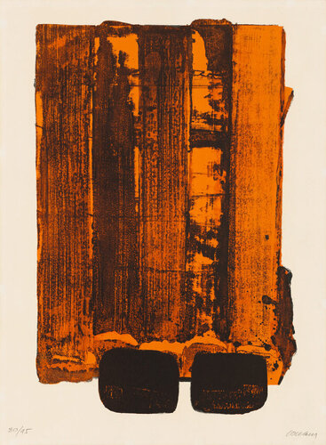Lithographie No. 34 by Pierre Soulages, Print for Sale on Singulart