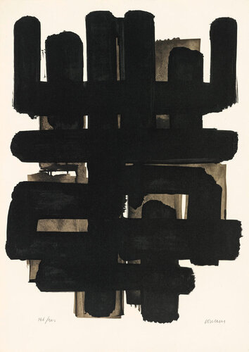 Lithographie No. 3 by Pierre Soulages, Print for Sale on Singulart