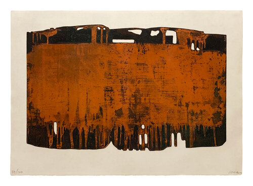 Eau-forte XXV by Pierre Soulages, Print for Sale on Singulart