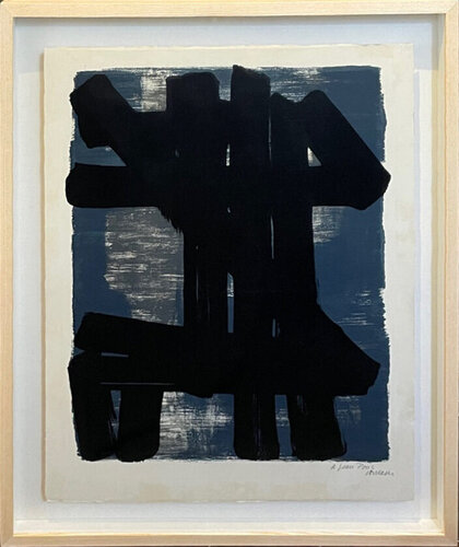 Lithographie No.6 by Pierre Soulages, Print for Sale on Singulart