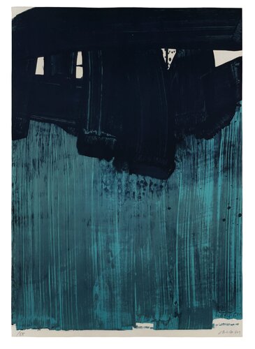 Lithographie n° 23 van Pierre Soulages, Afdruk te koop op Singulart