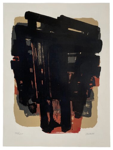 Lithographie n° 8 van Pierre Soulages, Afdruk te koop op Singulart