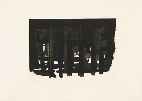 Lithographie No. 16 van Pierre Soulages, Afdruk te koop op Singulart